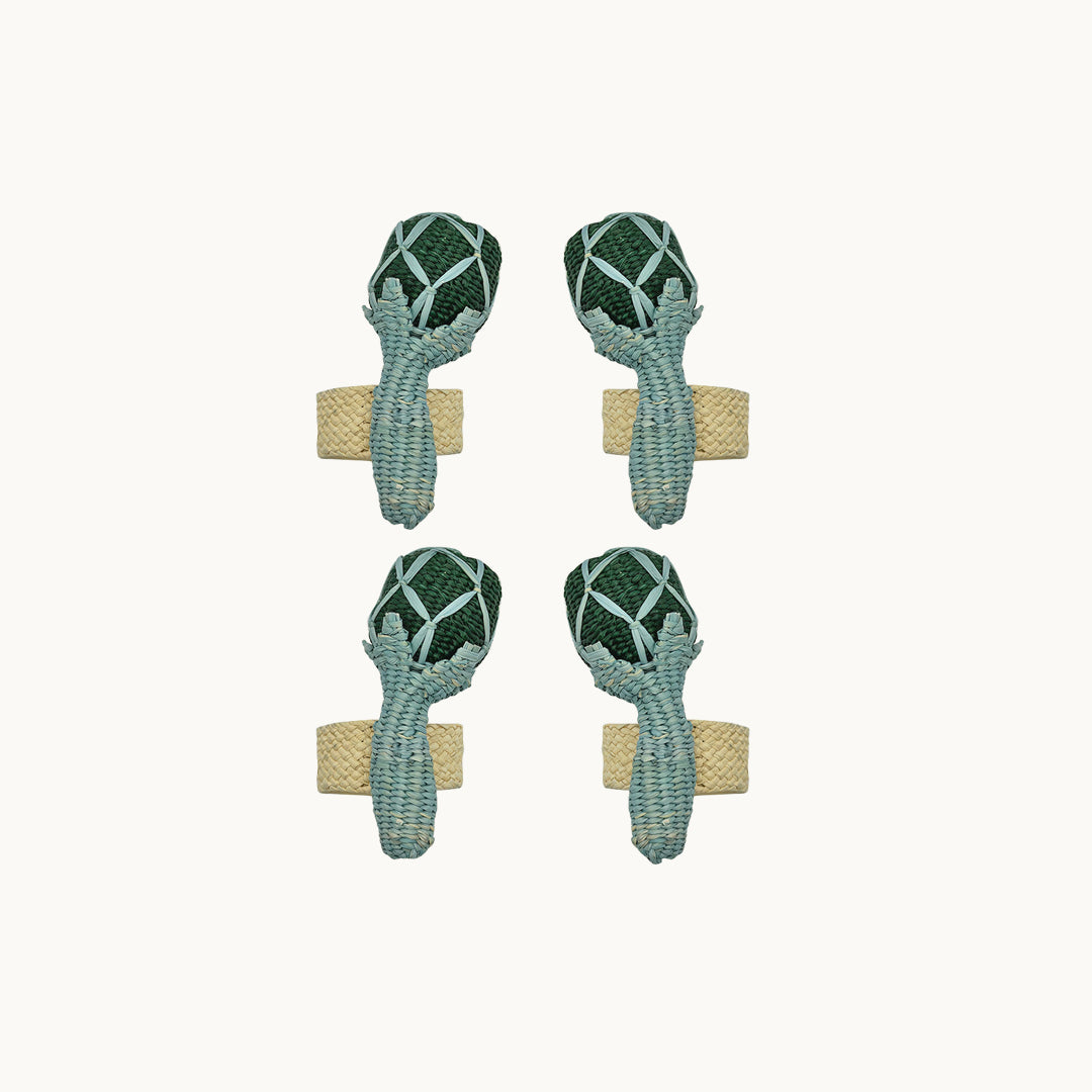 Artichoke napkin ring (set of 4)