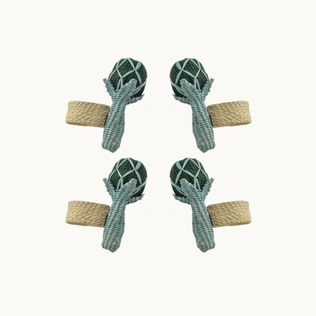 Artichoke napkin ring (set of 4)