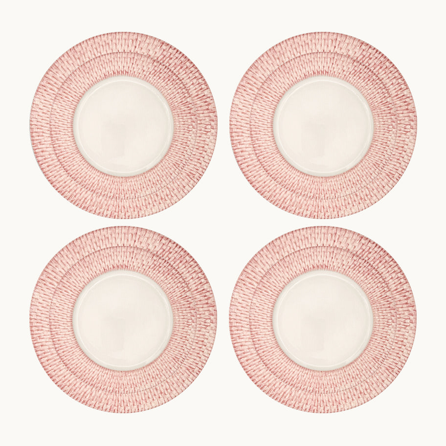 Hamptons dessert plate (set of 4)