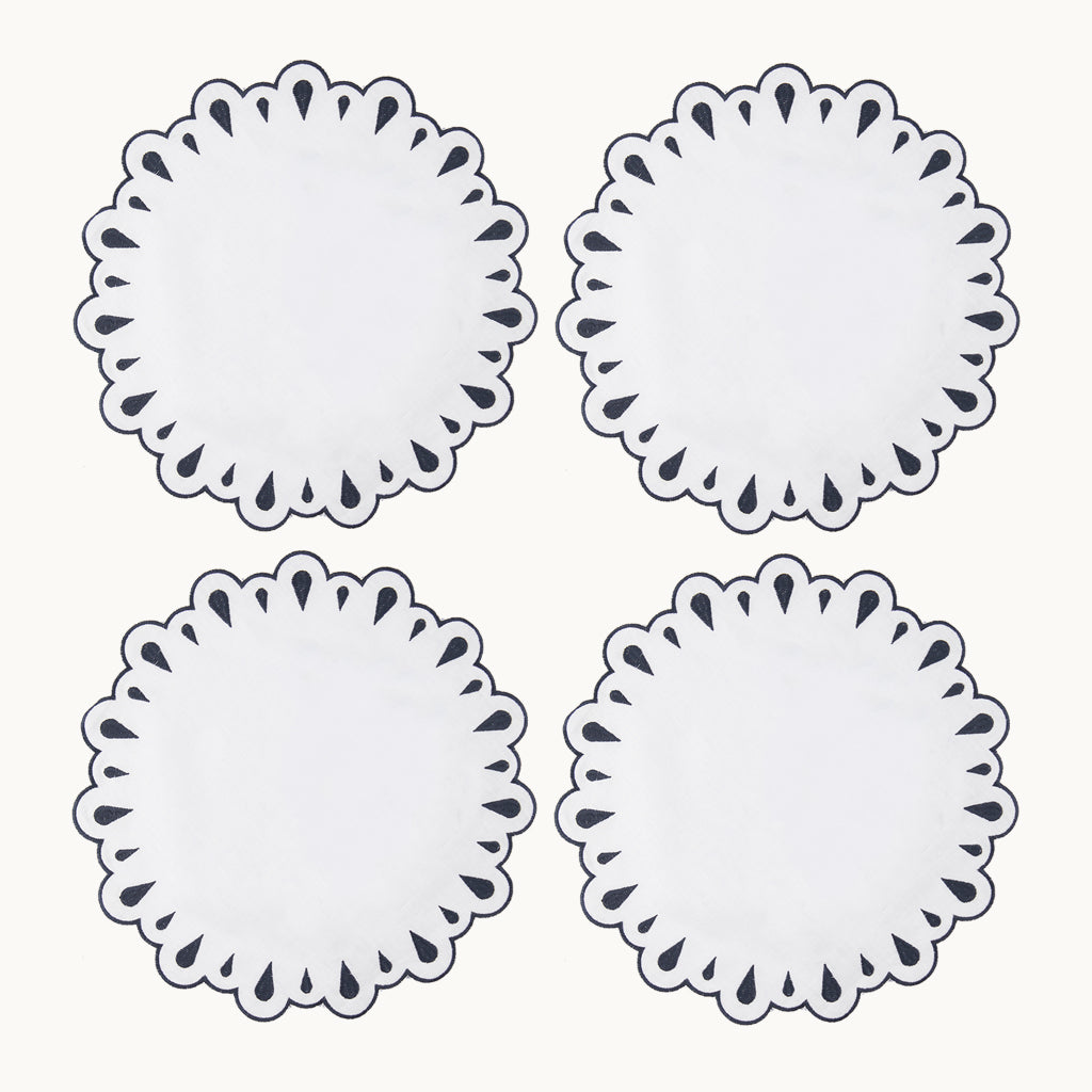 MARGARET BLUE LINEN PLACEMAT (set of 4)