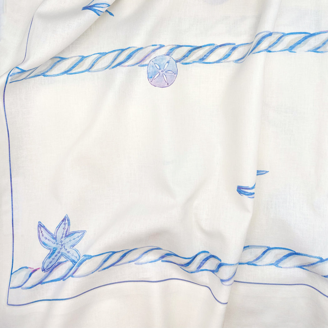 Marine ropes tablecloth