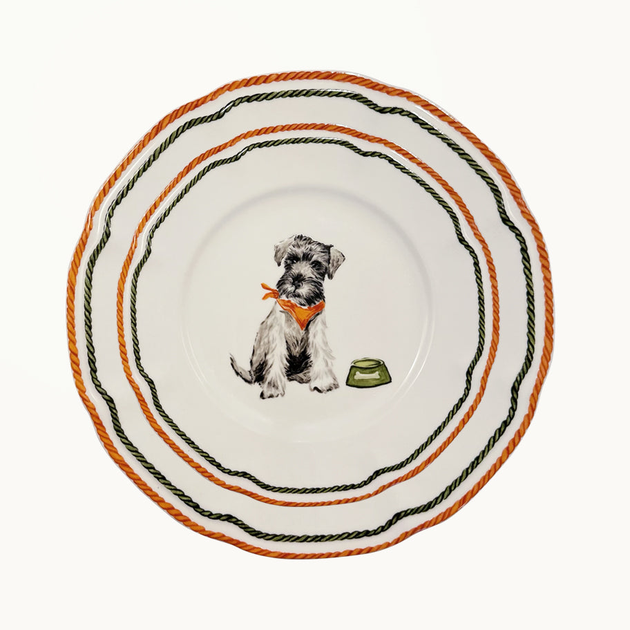 Charle's dinner plate (set of 4)
