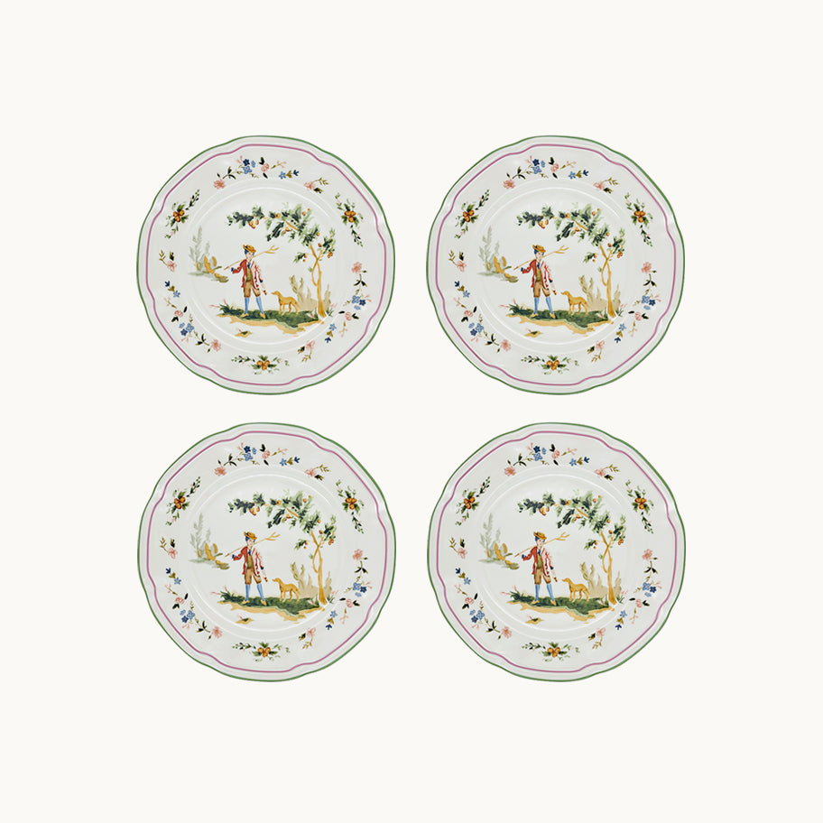 Toile dessert plate (set of 4)