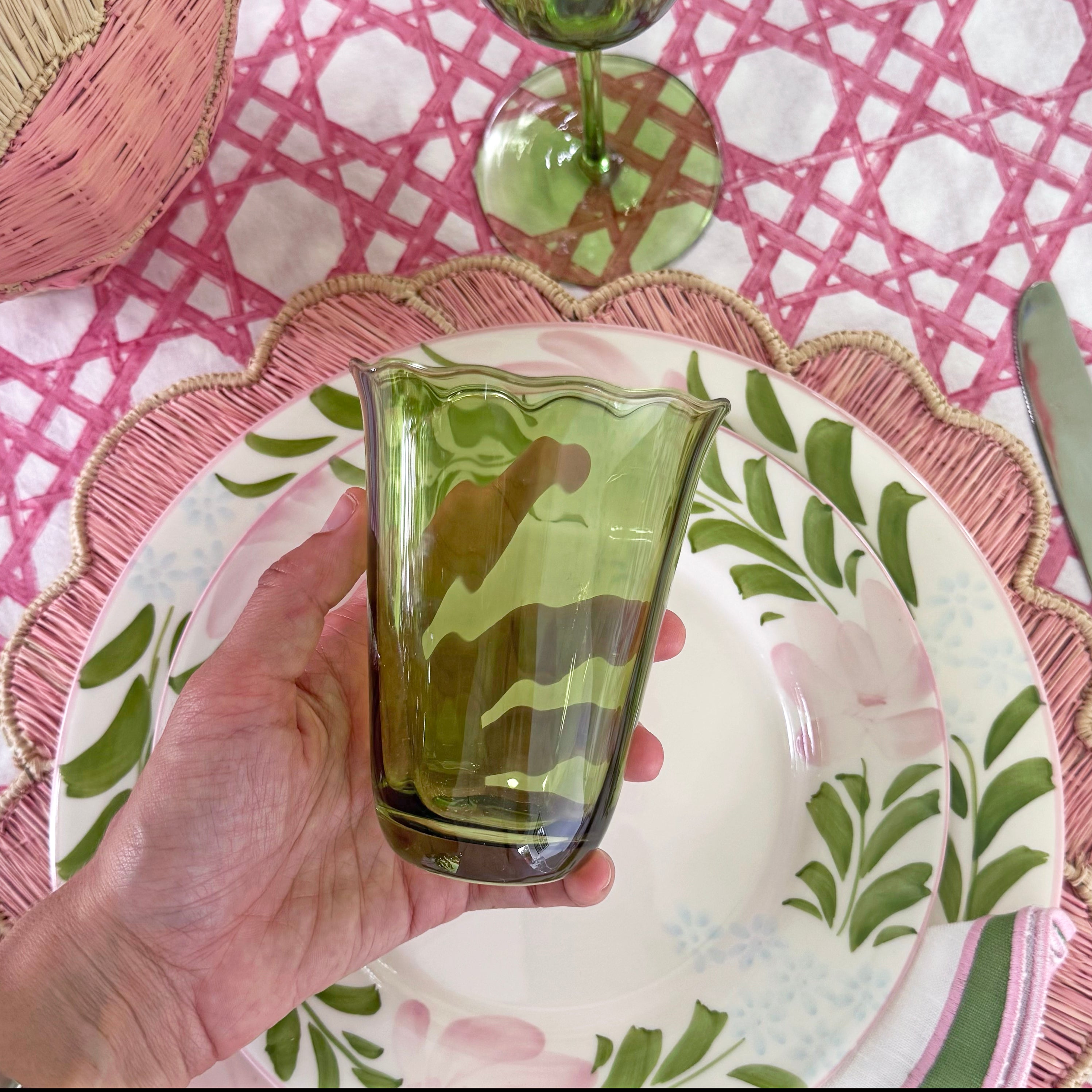 Peter green glass (set of 4)