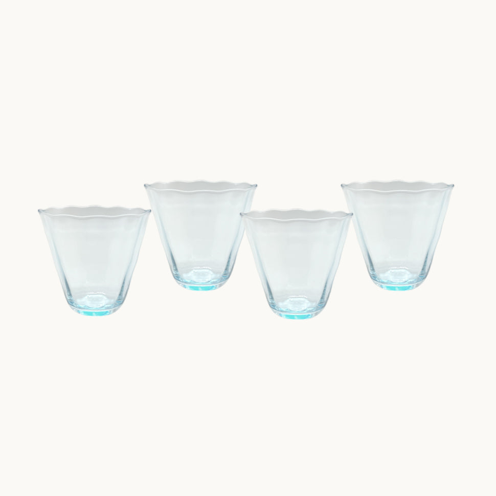 Aqua wine glass (set of 4)