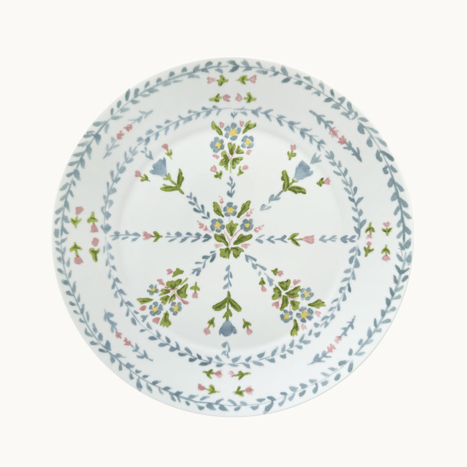 Winona Porcelain Dinner Plates, Set of 4, image 3 of 3