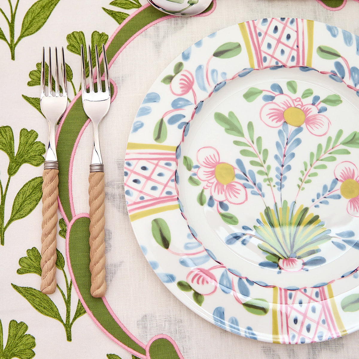 How Embroidered Placemats Set the Table by Duggan Society
