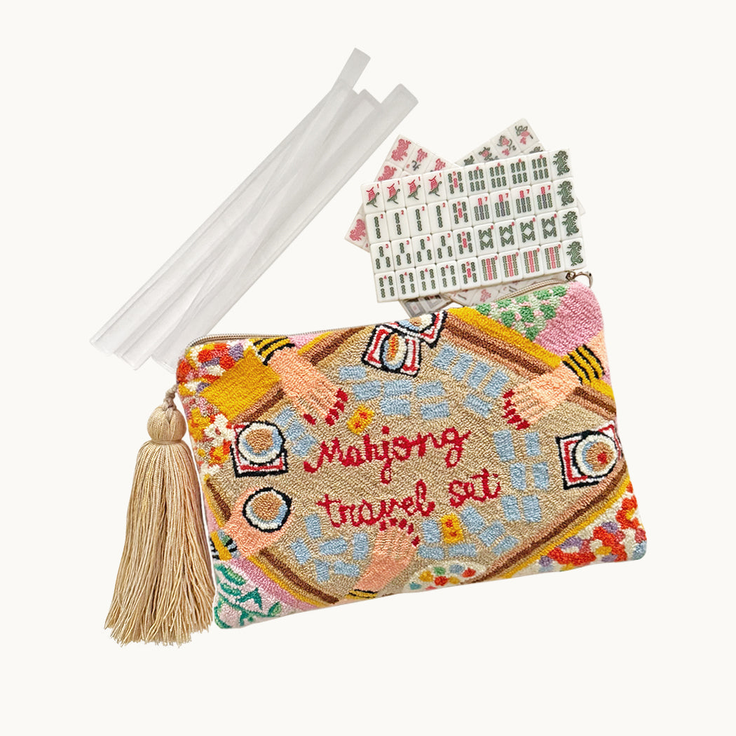Printed Mahjong Canvas Bags Worth Carrying by Duggan Society