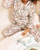 Toile Pima Cotton Pajama Set, Made in Peru, image 4 of 8