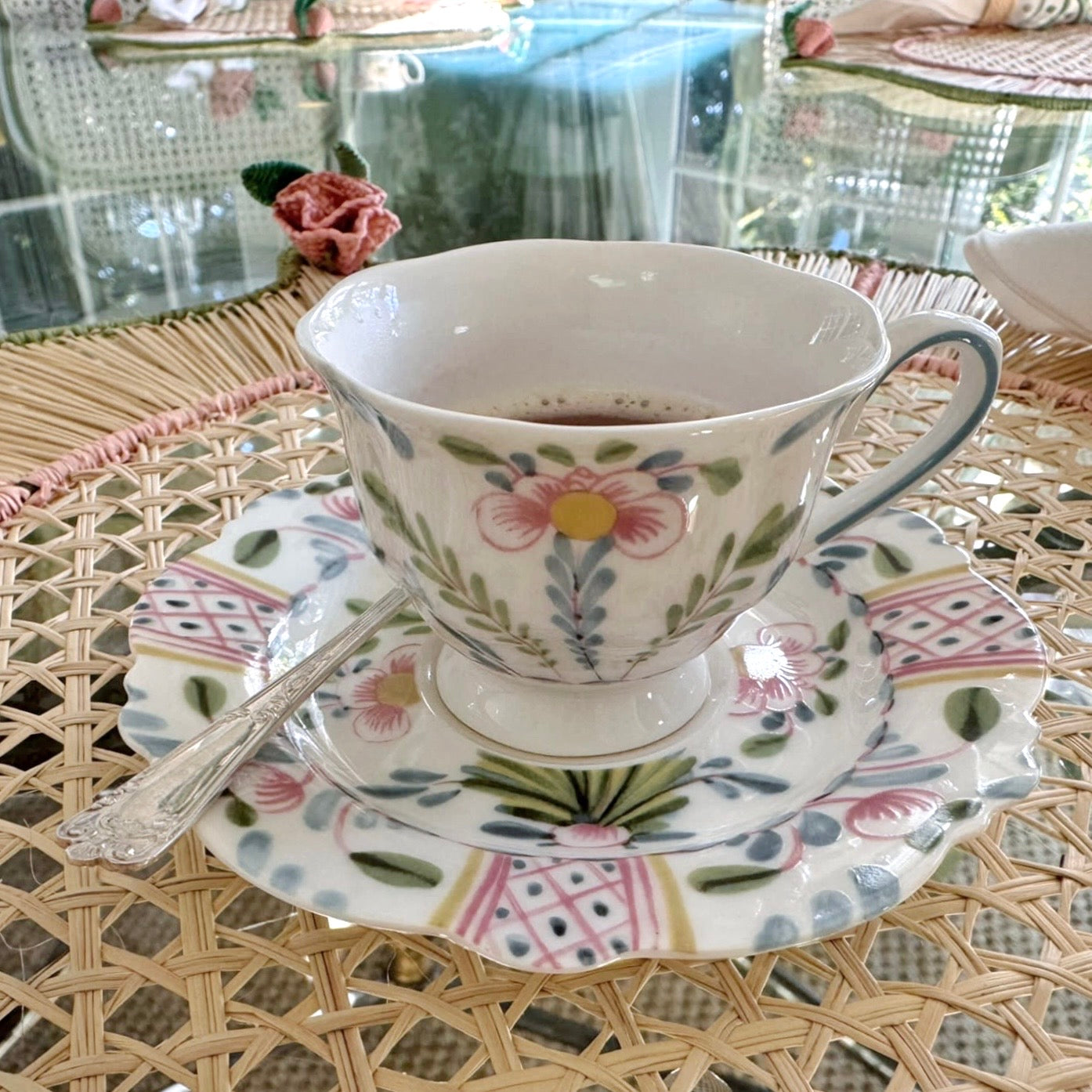 Sorrento coffee cup and saucer