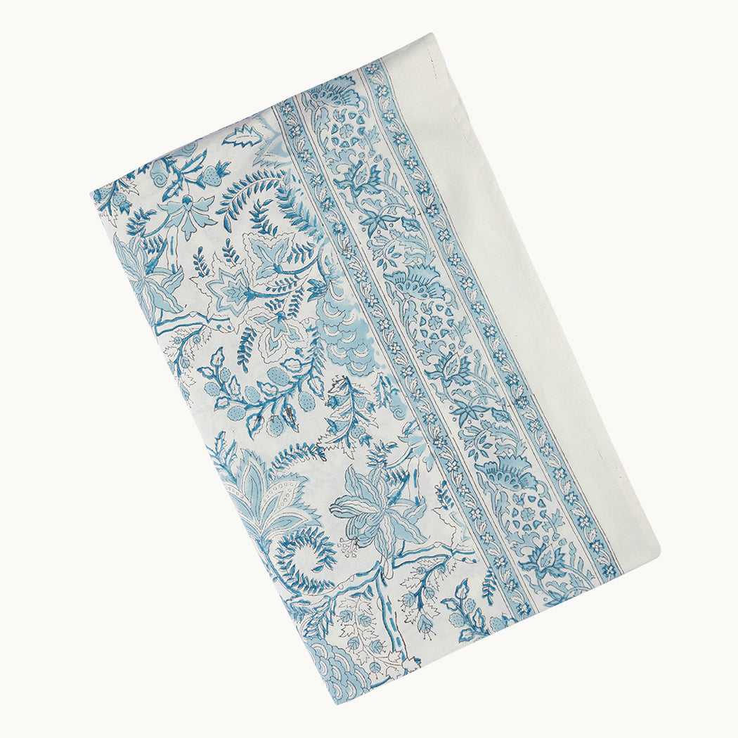 Camila blue tablecloth