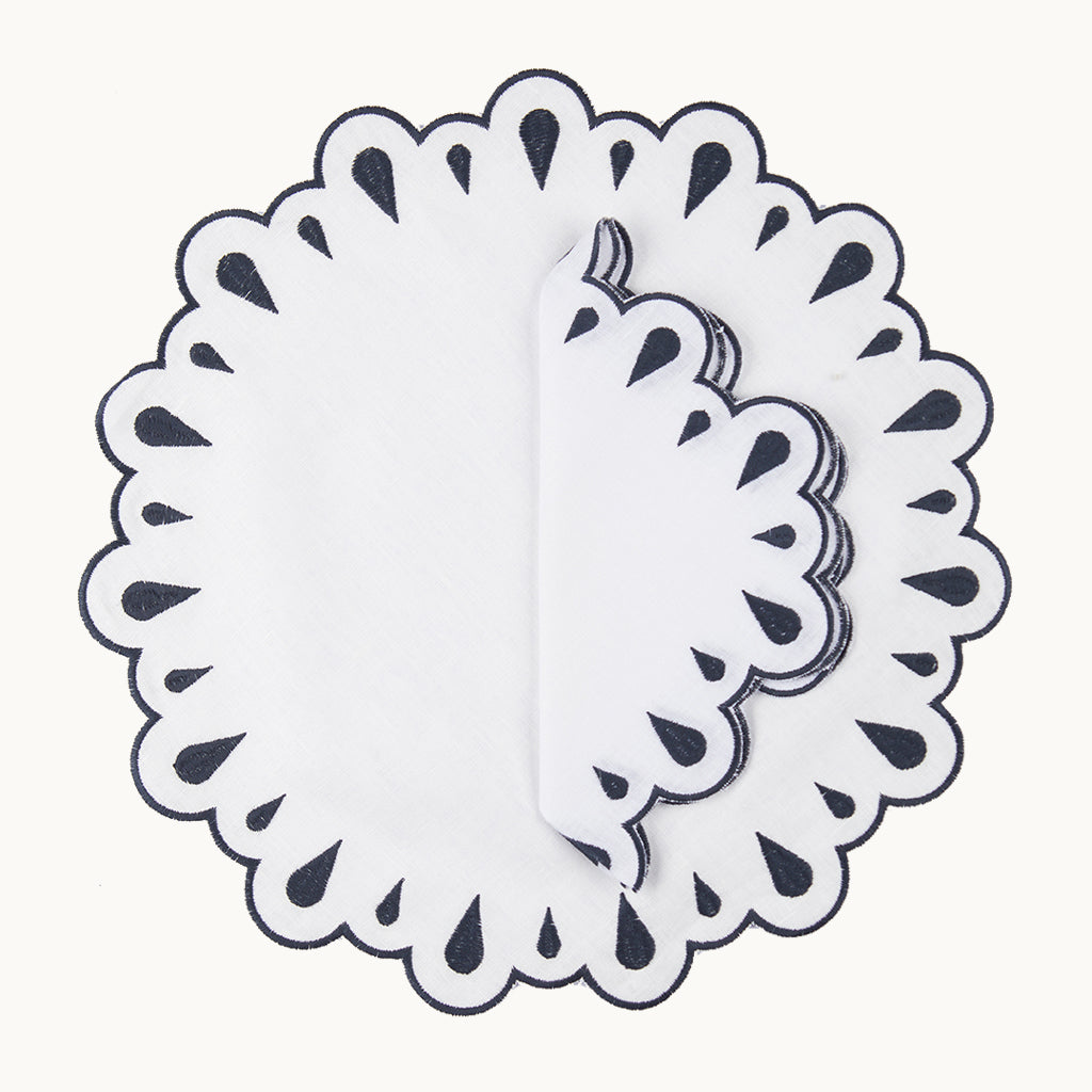 MARGARET BLUE LINEN PLACEMAT (set of 4)