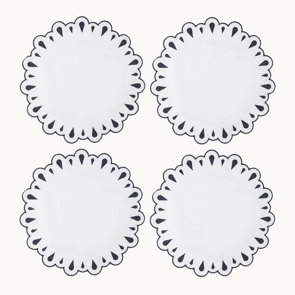 MARGARET BLUE LINEN PLACEMAT (set of 4)