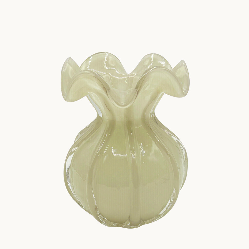 Rosella Ivory flower vase