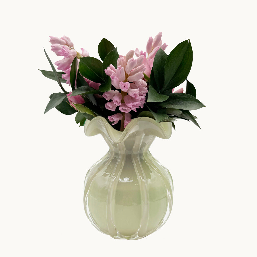 Rosella Ivory flower vase