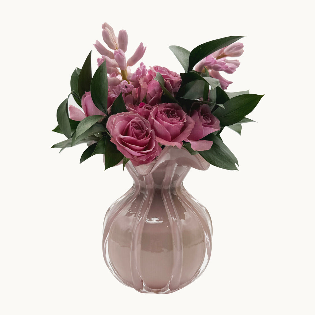 Rosella antique Pink flower vase