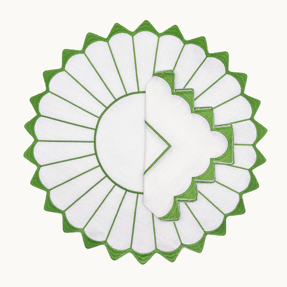 charlotte green napkin