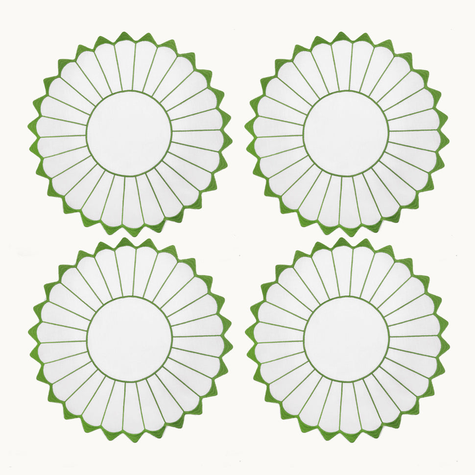 charlotte green placemat