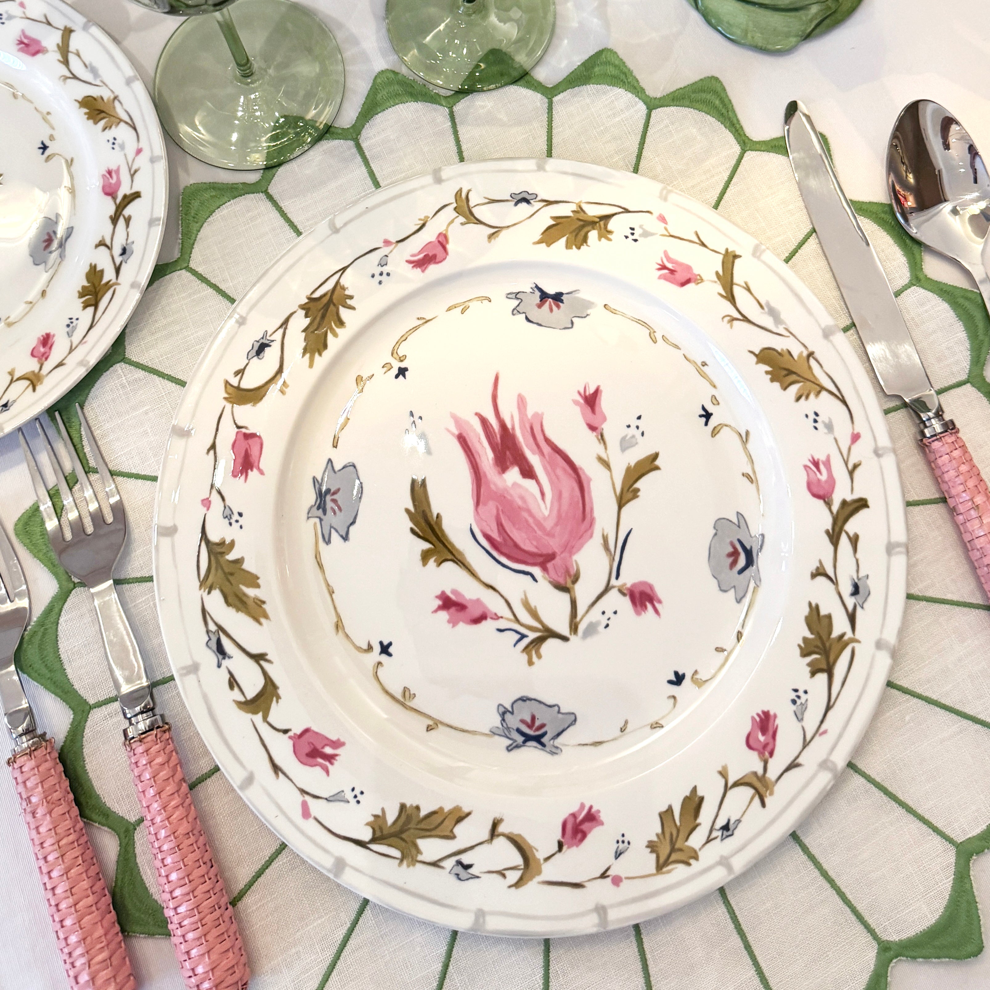 English garden dinner plate (set of 4)