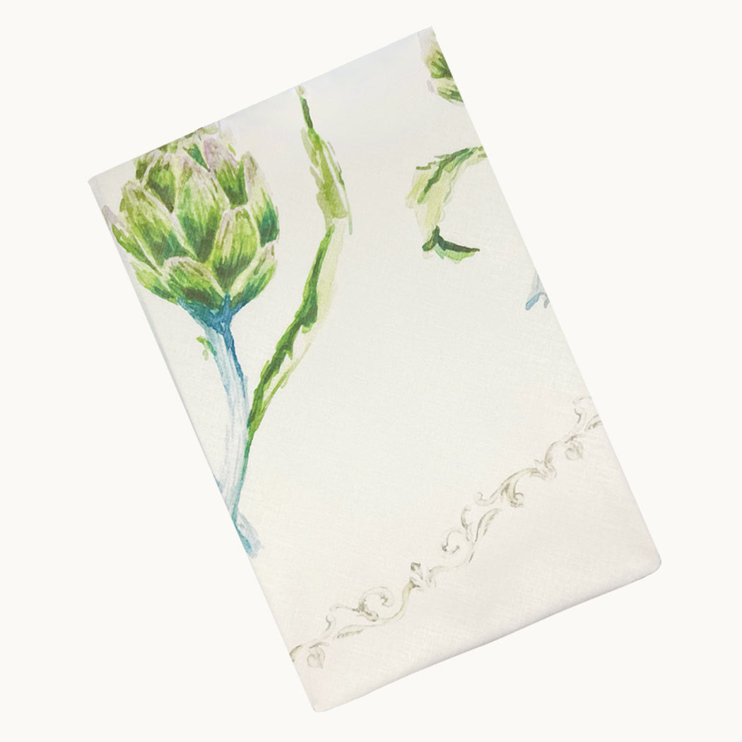 ARTICHOKE ROUND TABLECLOTH