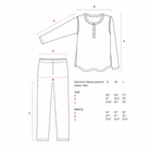 Toile Pima Cotton Pajama Set, Made in Peru, image 6 of 8