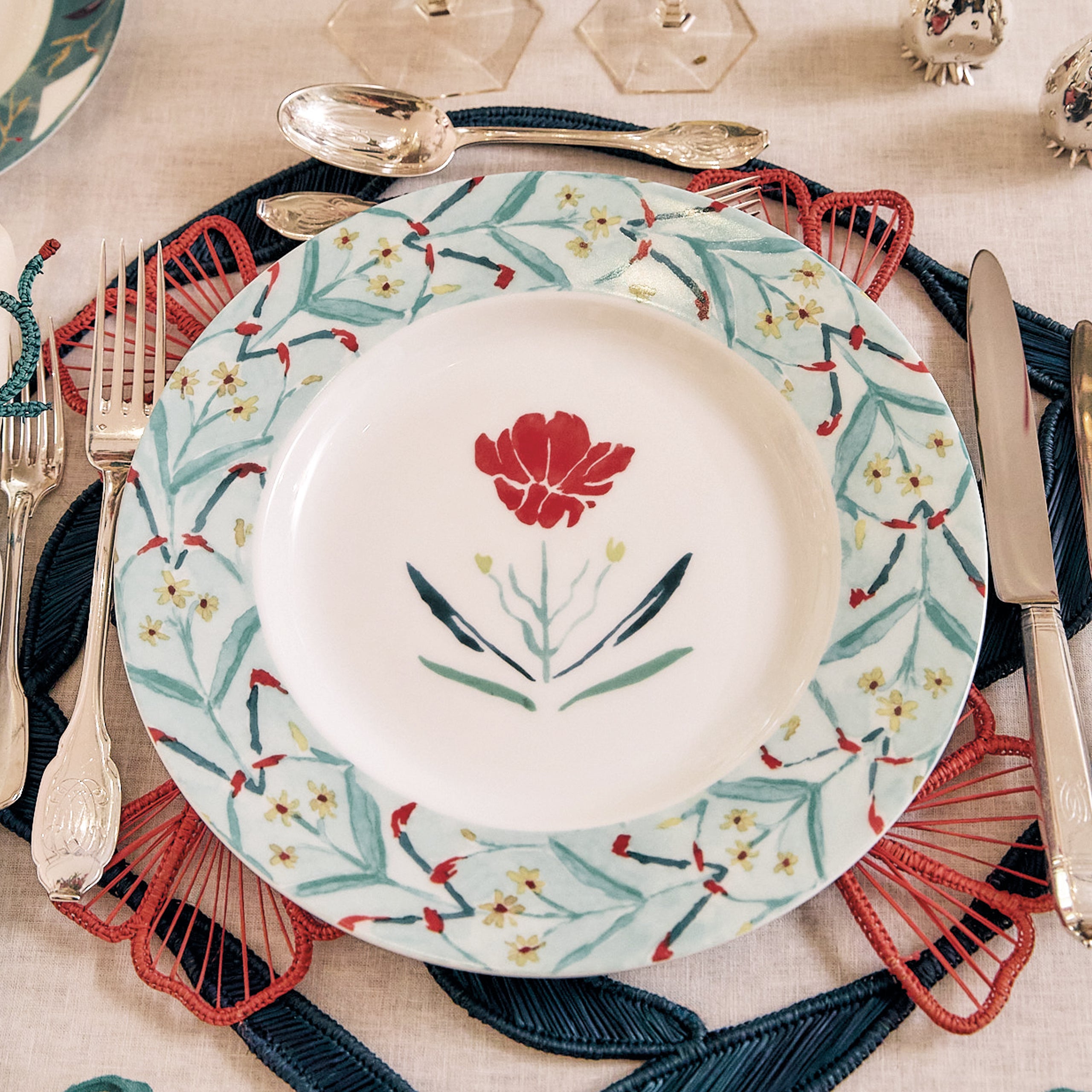JARDIN NOUVEA DINNER PLATE (set of 4)