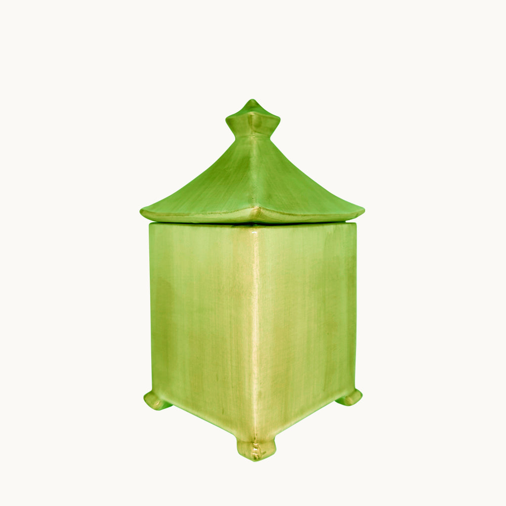 Pagoda box green