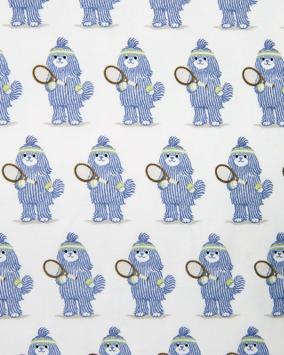 Tennis Dog Pima Cotton Pajama Set, Made in Peru, image 7 of 8