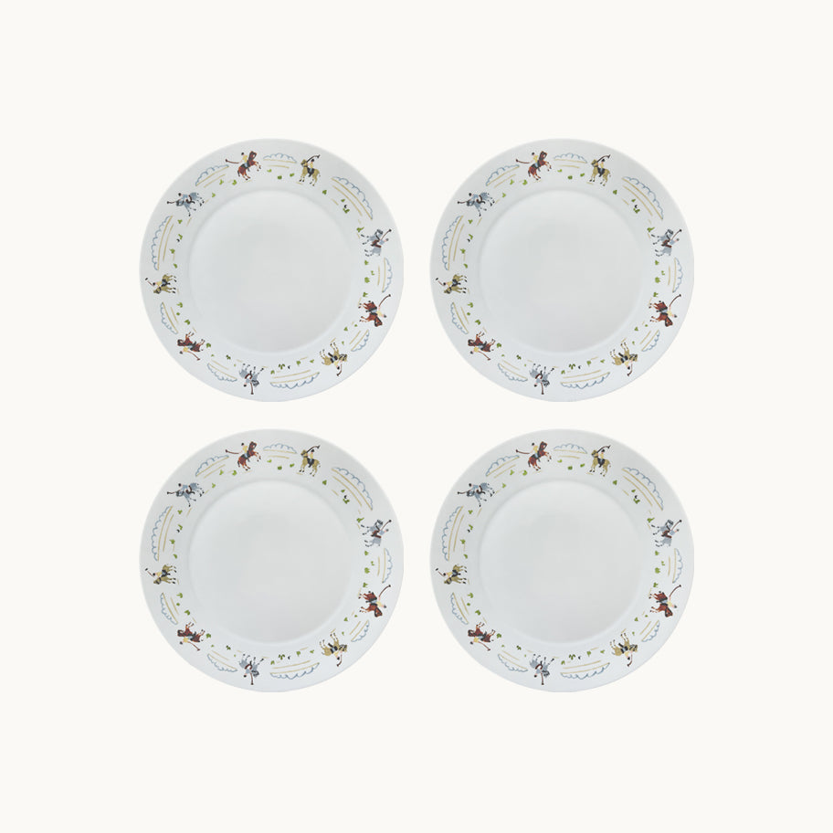 Chukker dessert plate (set of 4)