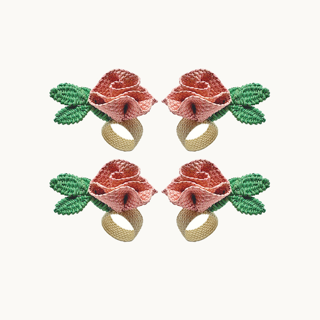 roses napkin ring