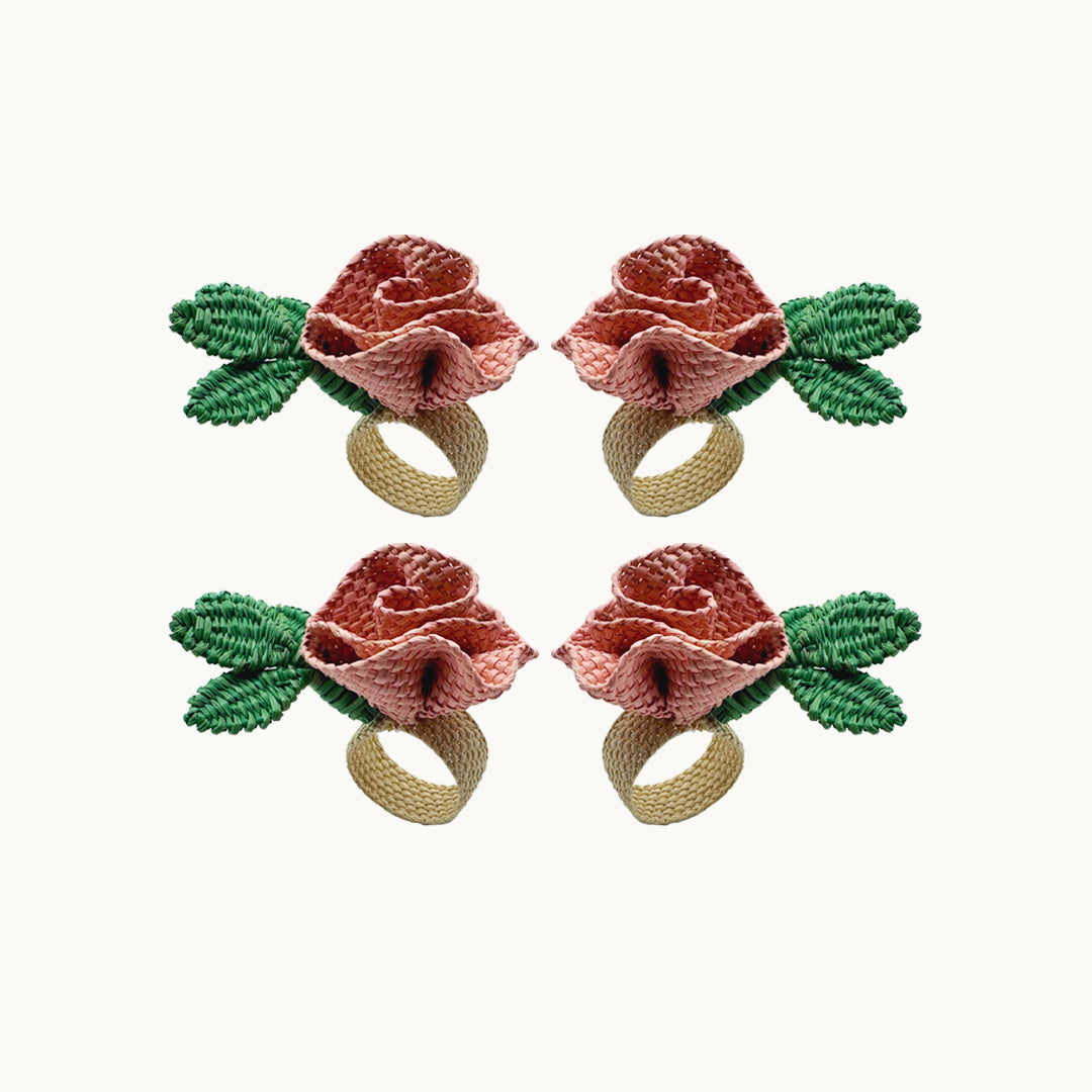 roses napkin ring