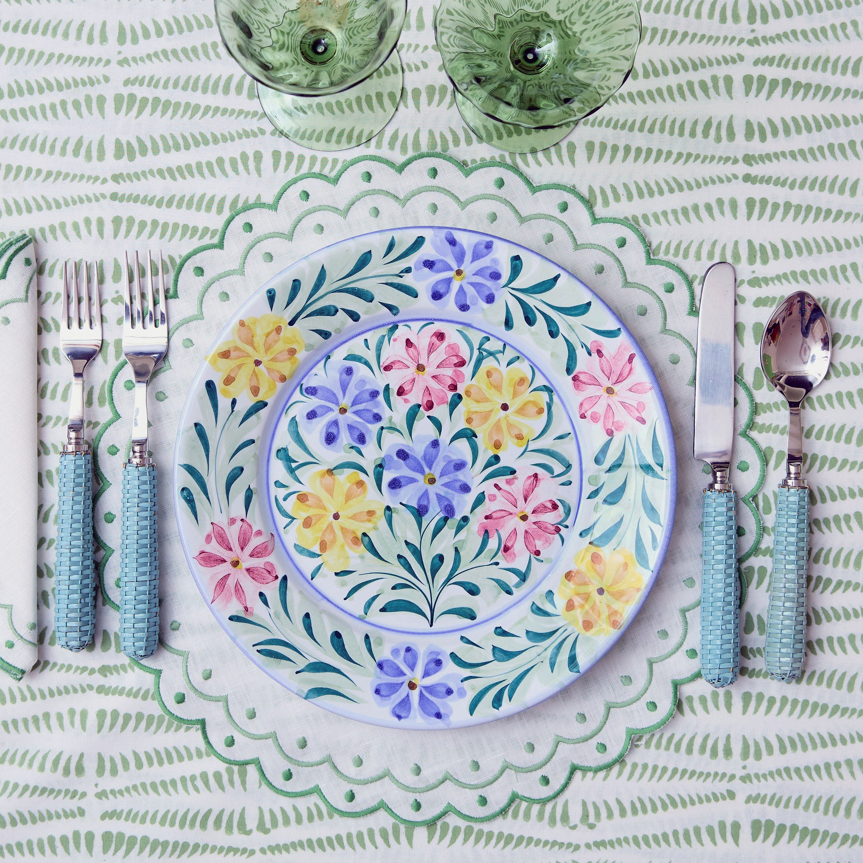 Wild Margarita dinner plate (set of 4)