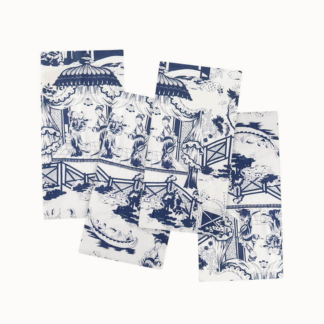 Jade river napkins (set of 4)