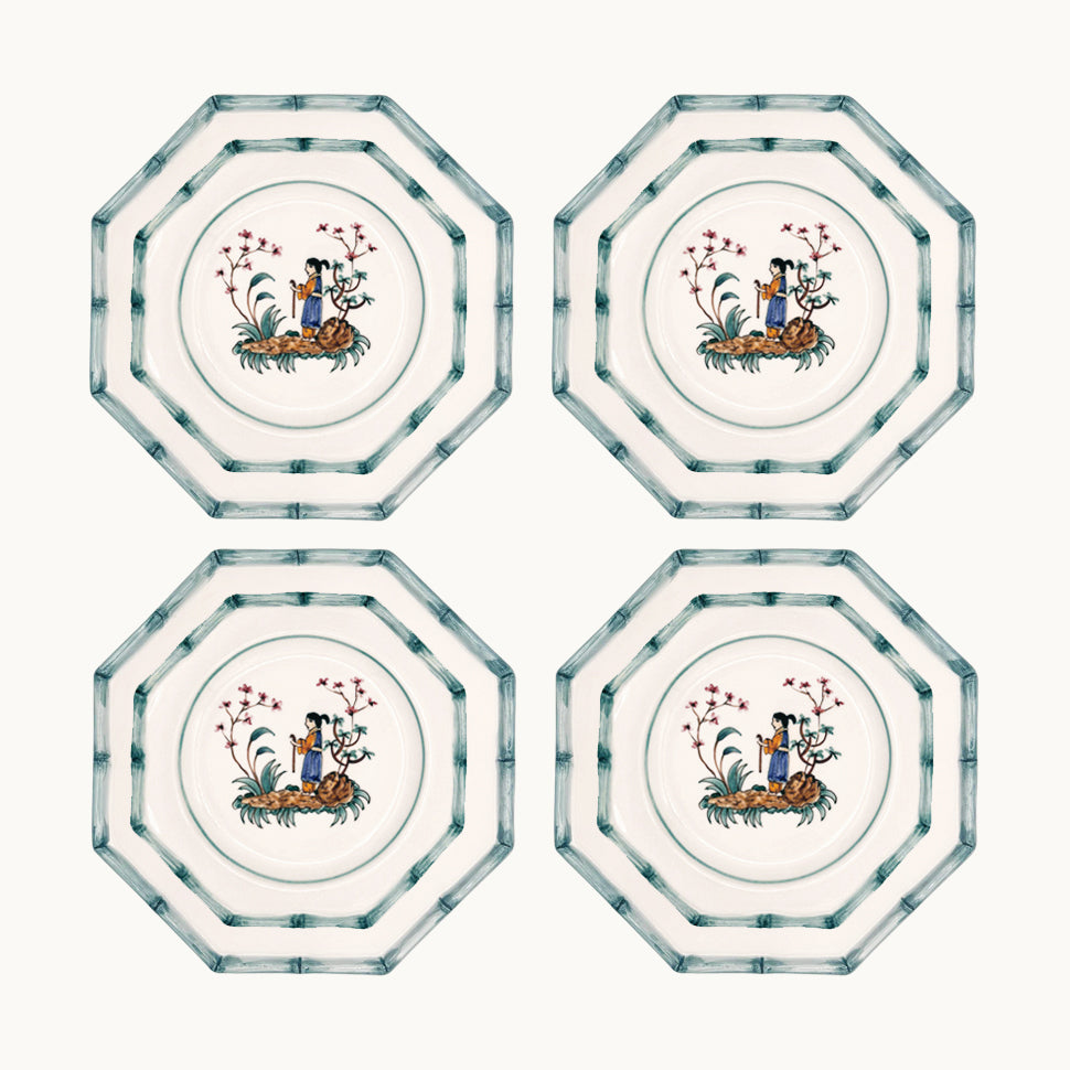 Shangai dinner plate (set of 4)