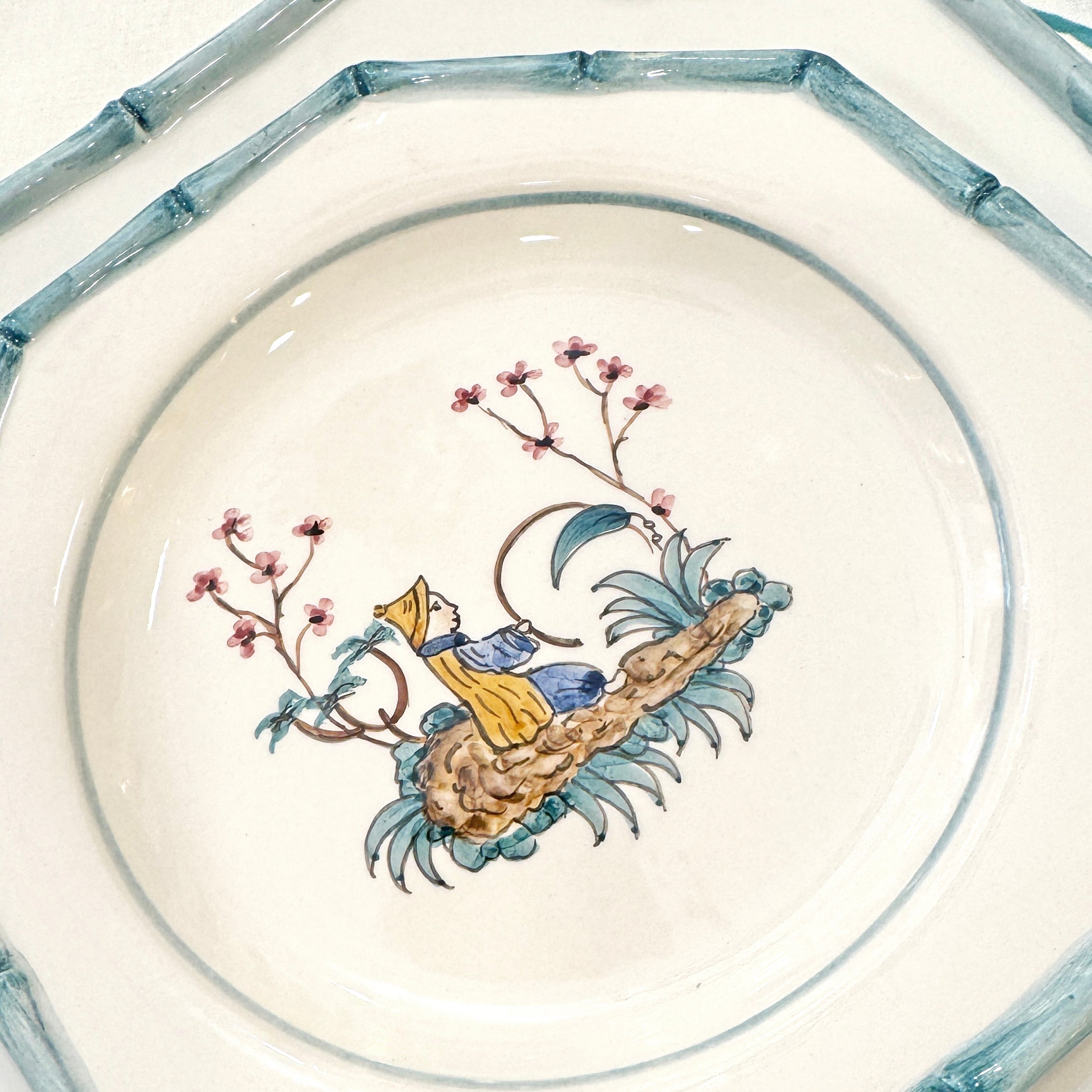 Shangai dessert plate (set of 4)