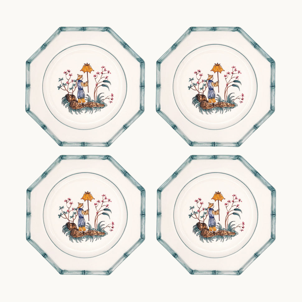 Shangai dinner plate (set of 4)