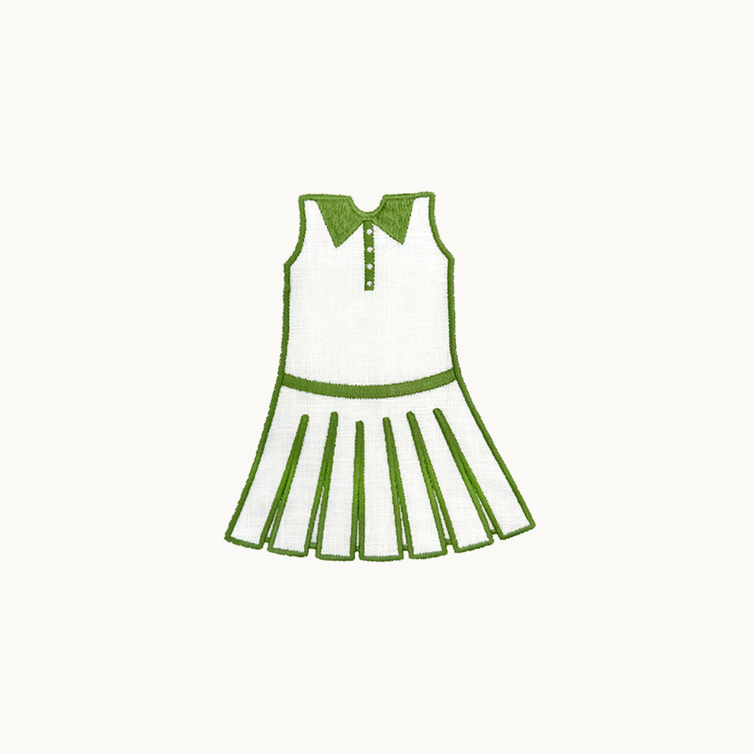 tennis dress cocktail napkin